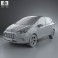 Ford B-MAX 2013 3d model