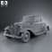 Ford Model B De Luxe Coupe V8 1932 3d model