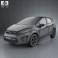 Ford Fiesta Hatchback 5-door (US) 2012 3d model
