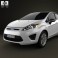 Ford Fiesta Hatchback 5-door (US) 2012 3d model