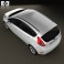 Ford Fiesta Hatchback 5-door (US) 2012 3d model