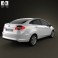 Ford Fiesta Sedan (US) 2012 3d model