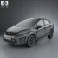 Ford Fiesta Sedan (US) 2012 3d model