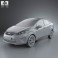 Ford Fiesta Sedan (US) 2012 3d model