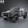 Lamborghini LM002 1986-1993 3d model
