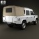 Land Rover Defender 110 Double Cab pickup 2011 3d model