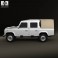 Land Rover Defender 110 Double Cab pickup 2011 3d model
