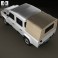 Land Rover Defender 110 Double Cab pickup 2011 3d model