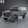 Land Rover Defender 110 hardtop 2011 3d model