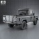 Land Rover Defender 110 pickup 2011 3d model