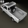 Land Rover Defender 110 pickup 2011 3d model