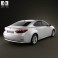 Lexus ES hybrid (XV50) 2013 3d model