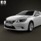 Lexus ES hybrid (XV50) 2013 3d model