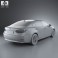 Lexus ES hybrid (XV50) 2013 3d model