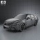 Lexus GS F Sport hybrid (L10) 2012 3d model