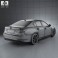 Lexus GS F Sport hybrid (L10) 2012 3d model