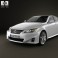 Lexus IS (XE20) 2012 3d model