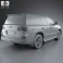 Lexus LX 2013 3d model