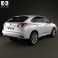 Lexus RX F Sport hybrid (AL10) 2012 3d model
