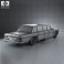 Mercedes-Benz 600 W100 Pullman 1964 3d model