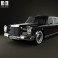 Mercedes-Benz 600 W100 Pullman 1964 3d model