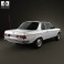 Mercedes-Benz E-Class W123 coupe 1975 3d model