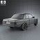 Mercedes-Benz E-Class W123 coupe 1975 3d model