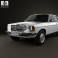 Mercedes-Benz E-Class W123 coupe 1975 3d model