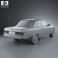 Mercedes-Benz E-Class W123 coupe 1975 3d model