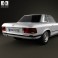 Mercedes-Benz SL-Class R107 coupe 1972 3d model