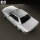 Mercedes-Benz SL-Class R107 coupe 1972 3d model