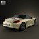 Porsche Boxster S 981 2013 3d model