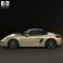 Porsche Boxster S 981 2013 3d model