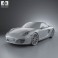 Porsche Boxster S 981 2013 3d model