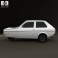Reliant Robin 1973 3d model