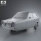 Reliant Robin 1973 3d model