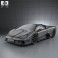 SSC Ultimate Aero 2009 3d model