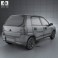 Suzuki Maruti Alto 2012 3d model