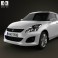 Suzuki (Maruti) Swift Dzire sedan 2012 3d model