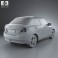 Suzuki (Maruti) Swift Dzire sedan 2012 3d model