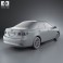 Toyota Corolla LE 2012 3d model