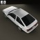 Toyota Sprinter Trueno AE86 3-door 1985 3d model