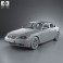 BMW 5 Series Sedan E60 2010 3d model