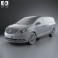 Buick GL8 2011 3d model