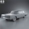 Chrysler Imperial Crown 1965 3d model
