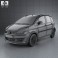 Fiat Idea 2012 3d model