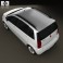 Fiat Idea 2012 3d model