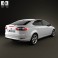 Ford Mondeo sedan Mk4 2011 3d model