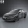 Ford Mondeo sedan Mk4 2011 3d model