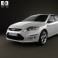 Ford Mondeo sedan Mk4 2011 3d model